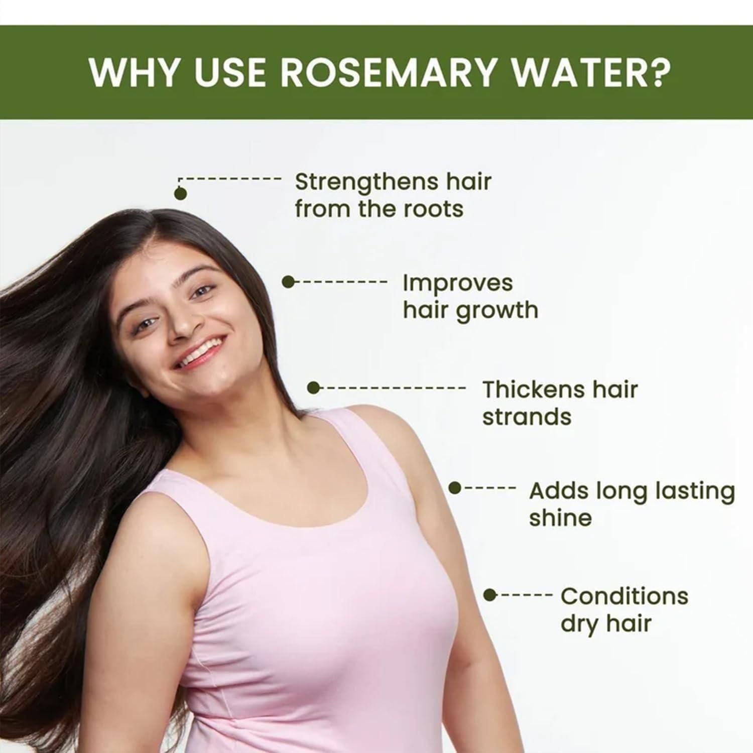 🌿✨ Rosemary Hair Regrowth Spray (Pack of 3)
